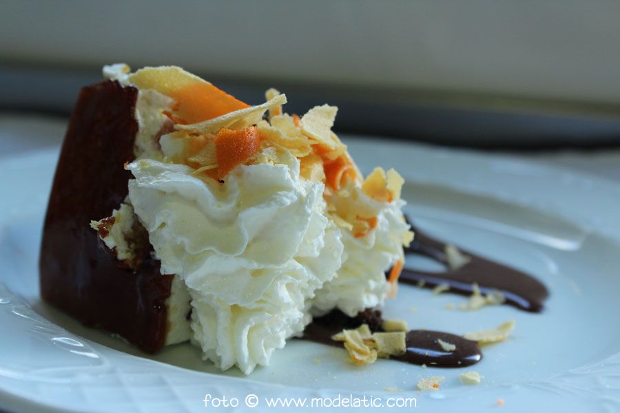 Tarta de galleta y caramelo